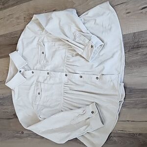 Corduroy Tan Shacket